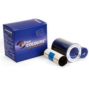 Zebra i Series Color Ribbon 4 Panel YMCK with 1 Cleaning Roller - IDenticard.com