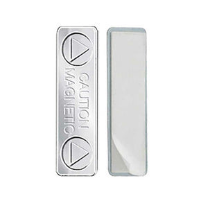 Two-piece Magnet Set, Zinc-plated - IDenticard.com