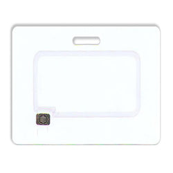 SMART Insert for Dual-Sided IDentiSMART ID Cards–H. Slot, CR80-CC Size - IDenticard.com