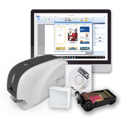 SMART 31S Single-Sided ID Card Printer Kit - IDenticard.com
