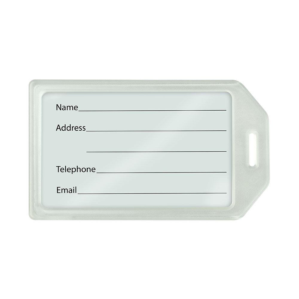 Standard Airport Luggage Identification Tag - Soft Vinyl (Pack of 3)